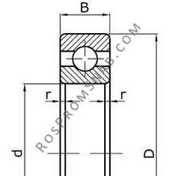 Купить Подшипник 6-7203 Ю от официального производителя