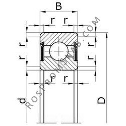 Купить Подшипник 6-2180109 С17 от официального производителя