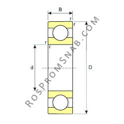 Купить Подшипник MR128 ISB от официального производителя