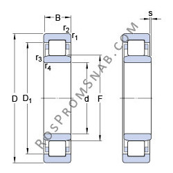 Купить Подшипник NU 1011 ECP SKF от официального производителя