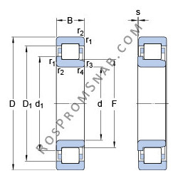 Купить Подшипник NJ 210 ECML SKF от официального производителя