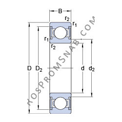 Купить Подшипник W 61904-2RS1 SKF от официального производителя