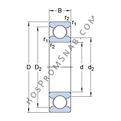 Купить Подшипник W 61904 SKF от официального производителя