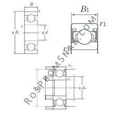 Купить Подшипник W686-2RS KOYO от официального производителя