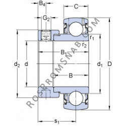 Купить Подшипник YET 205-100 SKF от официального производителя