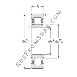 Купить Подшипник N1038-K-M1-SP FAG от официального производителя