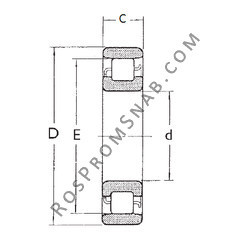 Купить Подшипник N1016 FBJ от официального производителя