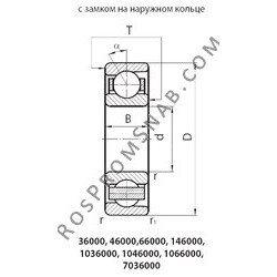 Купить Подшипник 46220АЛ от официального производителя