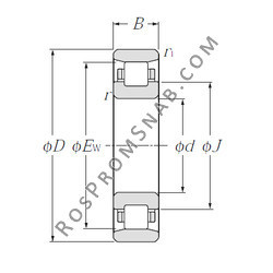 Купить Подшипник N1010 CYSD от официального производителя