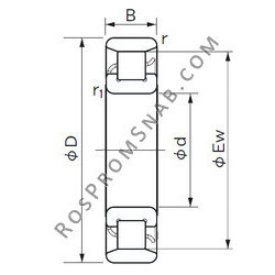 Купить Подшипник N 430 NACHI от официального производителя