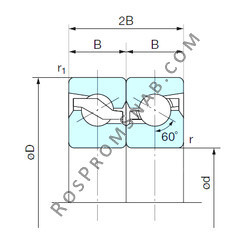 Купить Подшипник 45TAB10DB NACHI от официального производителя