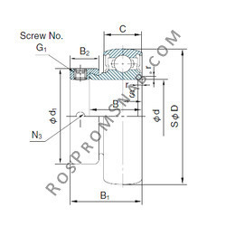 Купить Подшипник MU005+ER NACHI от официального производителя