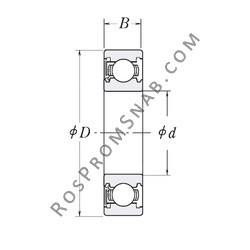 Купить Подшипник MJ7/8-RS RHP от официального производителя