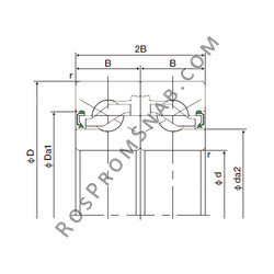 Купить Подшипник 40TAB09DF-2NK NACHI от официального производителя