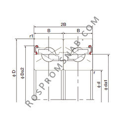 Купить Подшипник 40TAB09DB-2LR NACHI от официального производителя