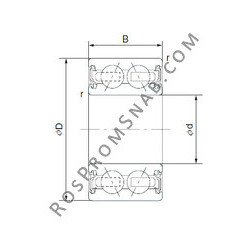 Подшипник 40BGS35G-2DST NACHI