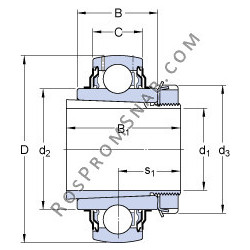 Купить Подшипник YSA 213-2FK + HE 2313 SKF от официального производителя