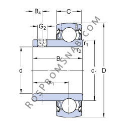 Купить Подшипник YAT 205-100 SKF от официального производителя