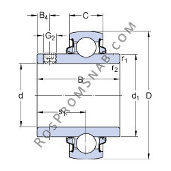 Купить Подшипник YARAG 209-111 SKF от официального производителя