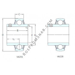 Купить Подшипник YAR215-2FW/VA228 SKF от официального производителя