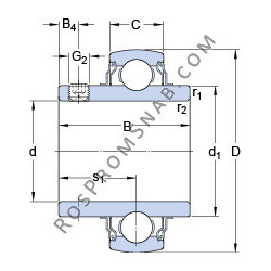 Купить Подшипник YAR 212-207-2FW/VA201 SKF от официального производителя