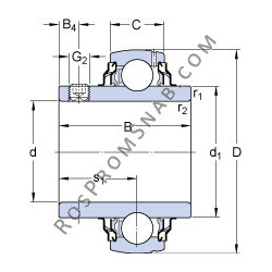 Купить Подшипник YAR 210-115-2RF/HV SKF от официального производителя