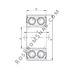 Купить Подшипник 3812 ZZ CX от официального производителя