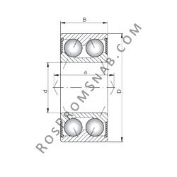 Купить Подшипник 3811-2RS ISO от официального производителя