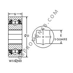 Купить Подшипник WSQ111-108 AST от официального производителя