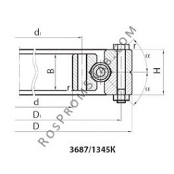 Купить Подшипник 3687/1345К1У от официального производителя