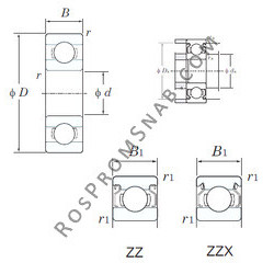 Купить Подшипник WML2007ZZX KOYO от официального производителя