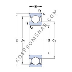 Купить Подшипник WBB1-8714-2ZS SKF от официального производителя