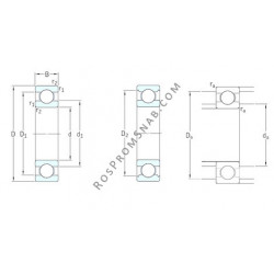 Купить Подшипник W60/2.5 SKF от официального производителя