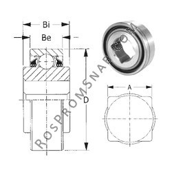 Купить Подшипник W211PP5 CYSD от официального производителя