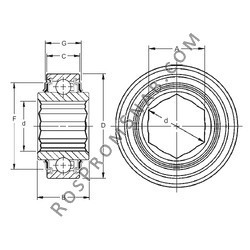 Купить Подшипник W208KRR8 Timken от официального производителя