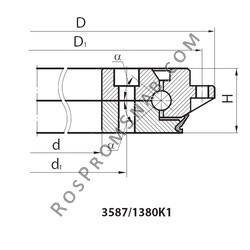 Купить Подшипник 3587/1380K1 от официального производителя