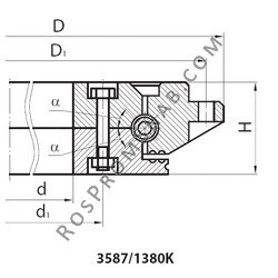 Купить Подшипник 3587/1380K от официального производителя