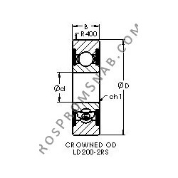 Купить Подшипник LD207-2RS AST от официального производителя