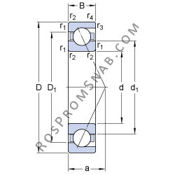 Купить Подшипник 7420 CBM SKF от официального производителя