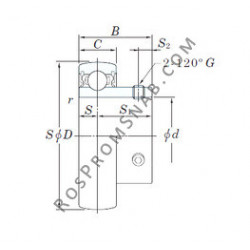 Купить Подшипник UC320-64 KOYO от официального производителя