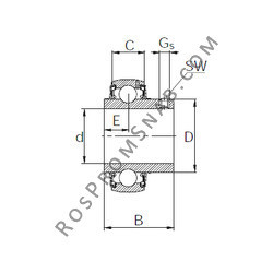 Купить Подшипник UC211 KBC от официального производителя