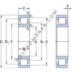 Купить Подшипник 319165 A SKF от официального производителя