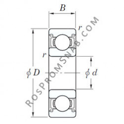 Купить Подшипник SV 6202 ZZST KOYO от официального производителя