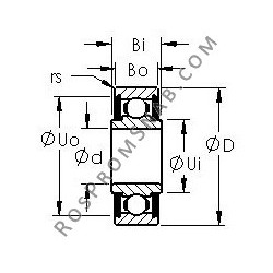 Купить Подшипник SRW4-2RS AST от официального производителя