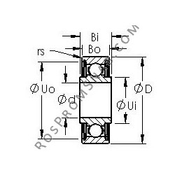 Купить Подшипник SRW1-5ZZ AST от официального производителя