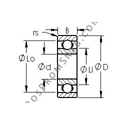 Купить Подшипник SR8 AST от официального производителя