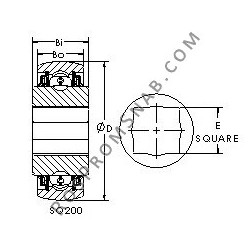 Купить Подшипник SQ209-104 AST от официального производителя