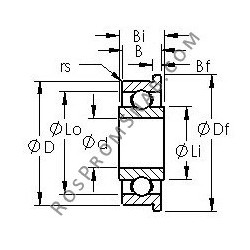 Купить Подшипник SFRW1-4 AST от официального производителя