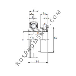 Купить Подшипник SA202 ISO от официального производителя
