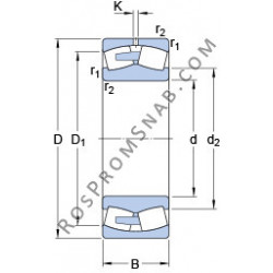 Купить Подшипник 24892 CAMA/W20 SKF от официального производителя